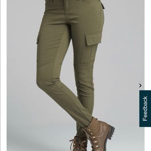 Prana Green Meme Pants